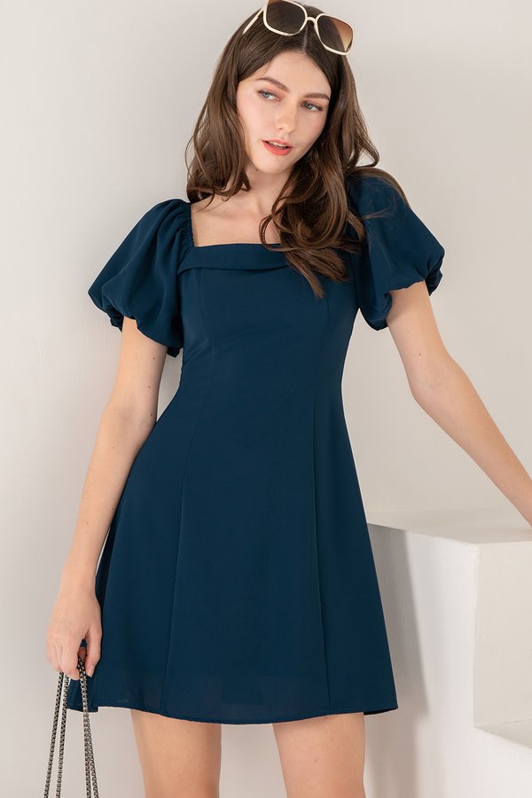 Jaytar Dress Blue Green
