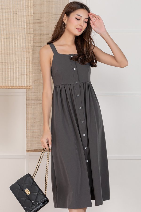 Adriana Dress Gunmetal