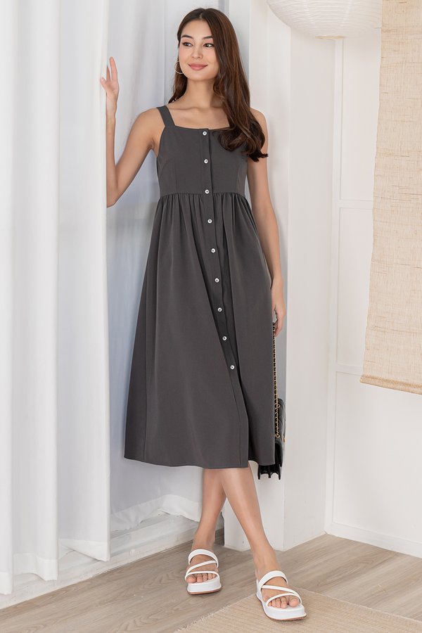 Adriana Dress Gunmetal