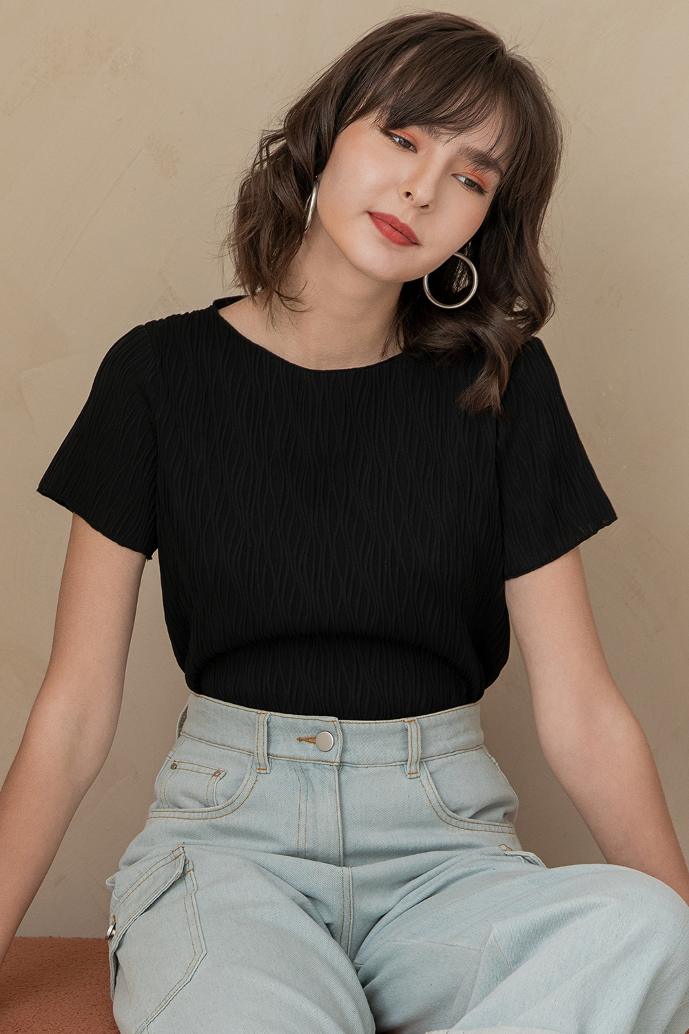 SSD Ellie Top Black