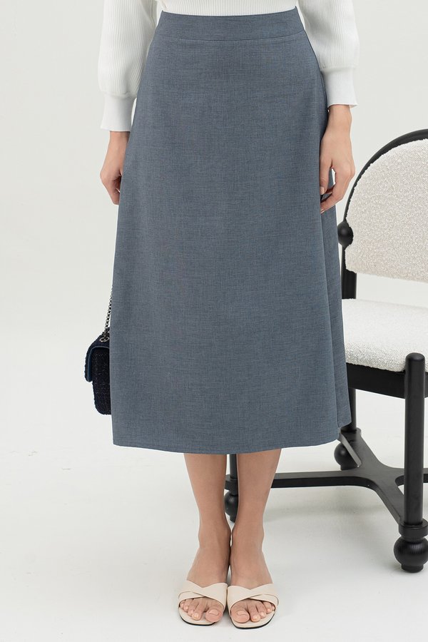 Seraphina Skirt Greyish Blue