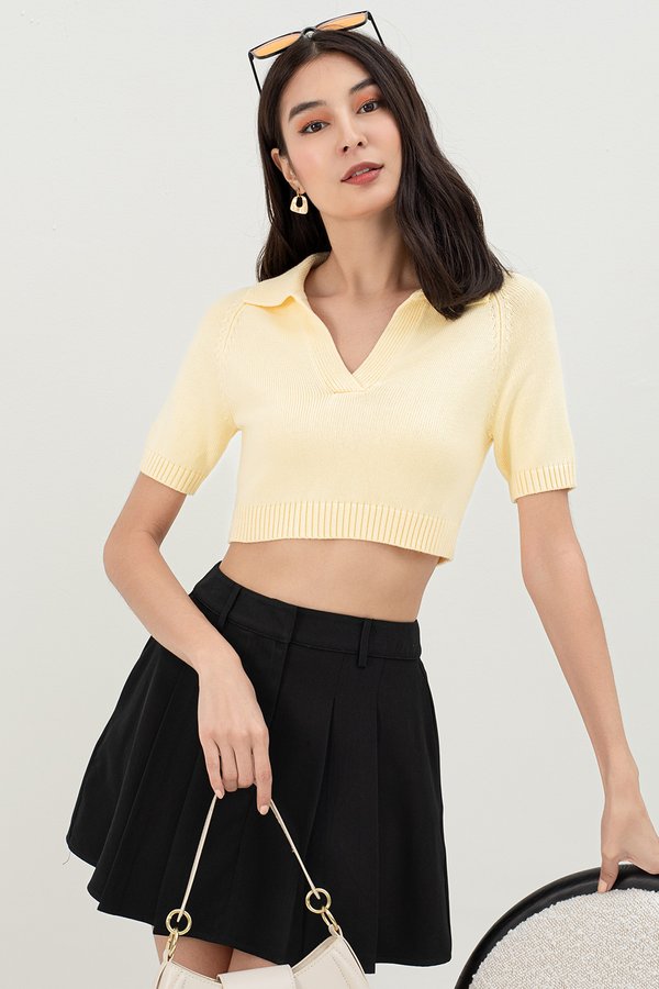 Isadora Knit Top Buttercup