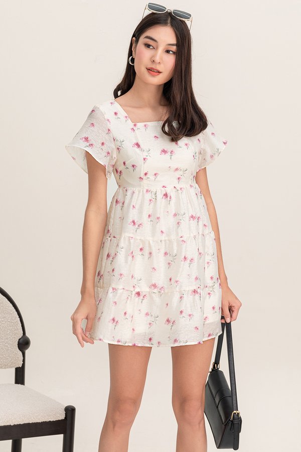 Leah Dress Rose