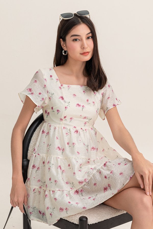 Leah Dress Rose