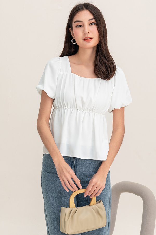 Lenna Top White