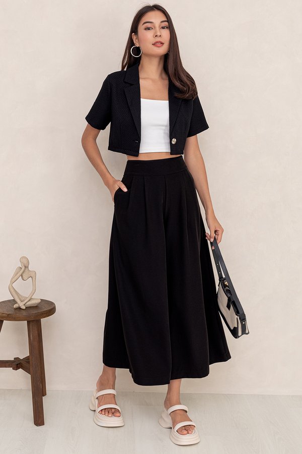 Cleeo Culottes Black