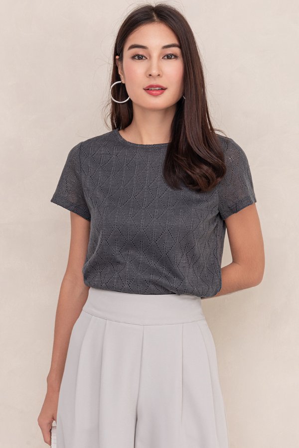 Sora Top Dark Grey