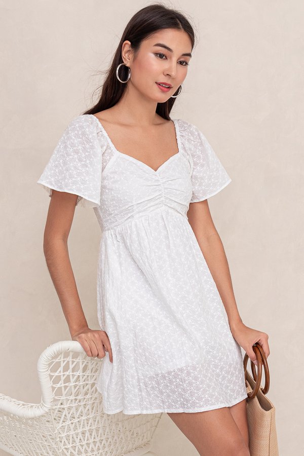 Mia Romper Dress Eyelet