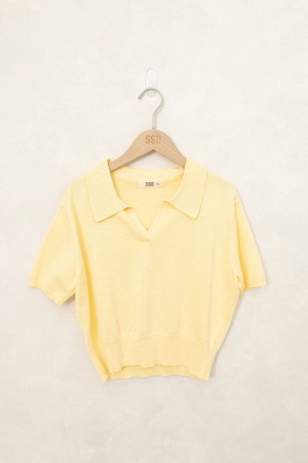 Ruth Knit Top Buttercream