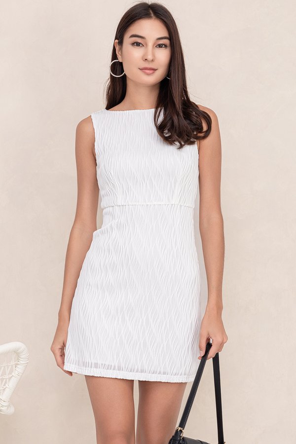 Kaydi Dress White