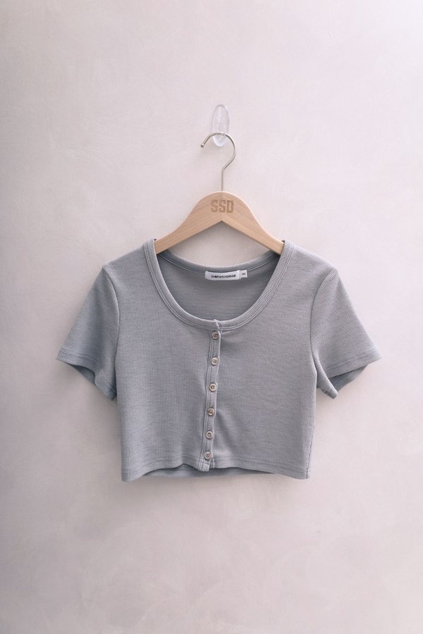 Monice Top Grey