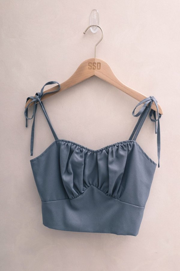 Jane Top Blue Green
