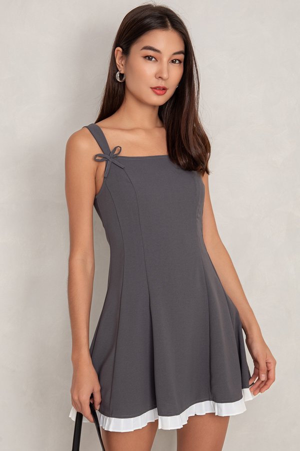 Alexis Dress Dark Grey