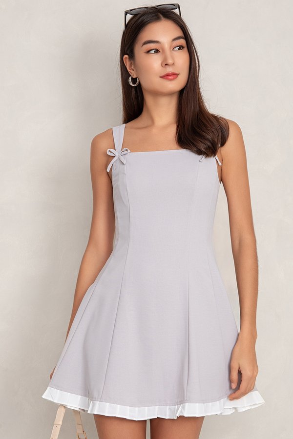 Alexis Dress Light Grey