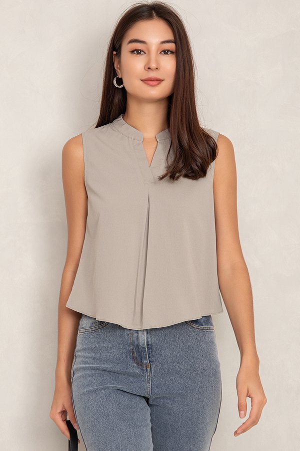 Raven Top Oat Grey