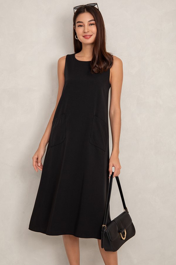 Poppy Dress Black