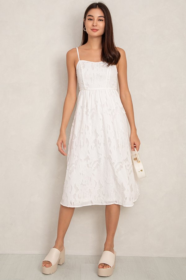 Fara Dress White