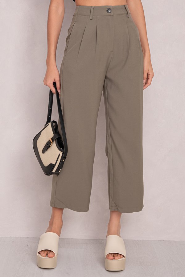 Kassidi Culottes Fossil Grey
