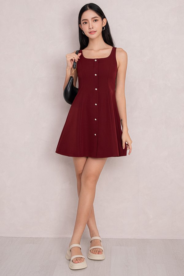 Taylie Dress Wine