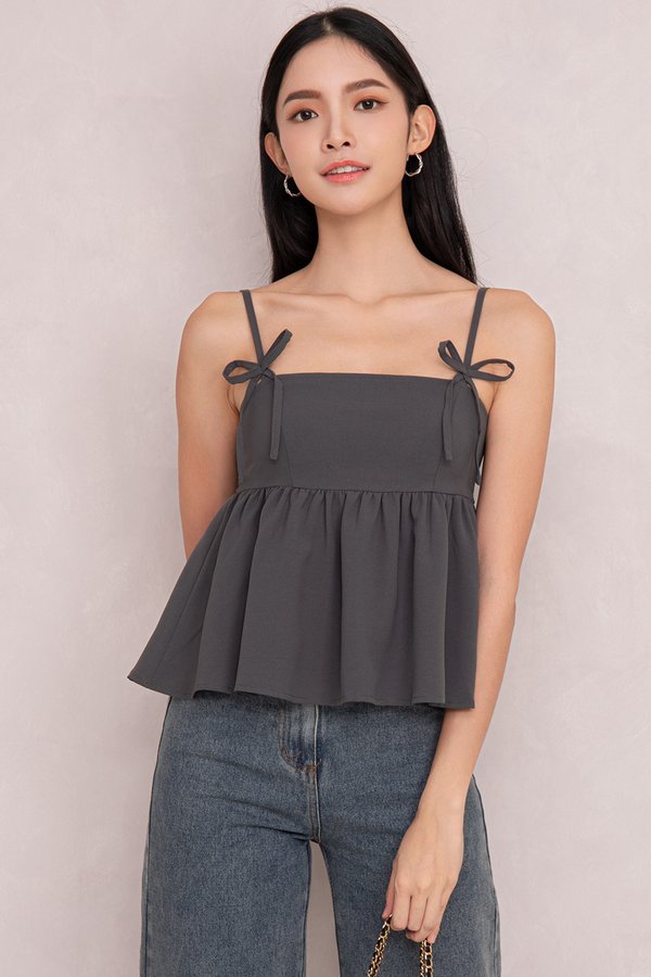 Maren Top Dark Grey