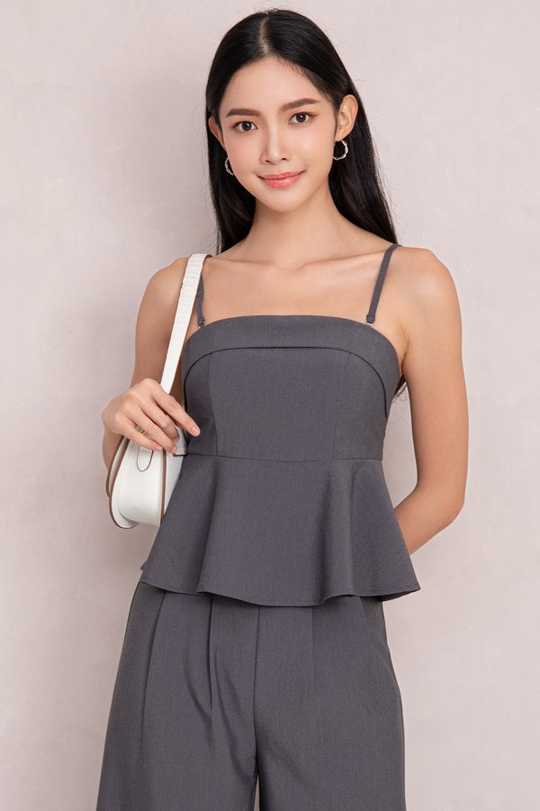 Amabel Top Grey