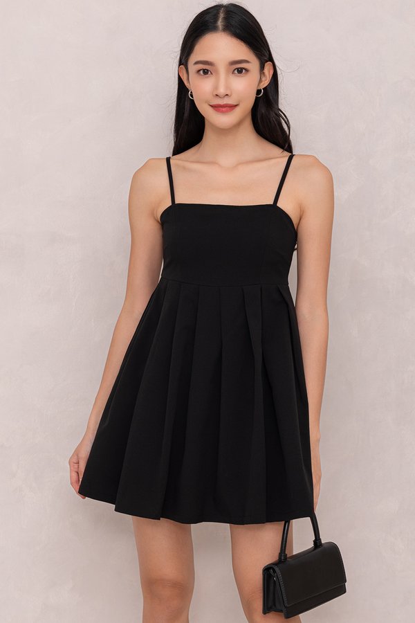 Kaylin Romper Dress Black