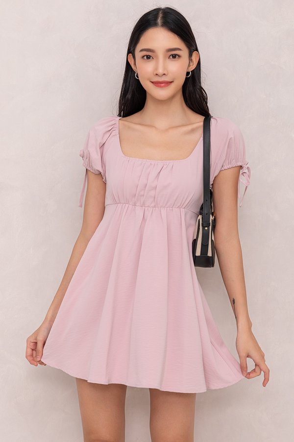 Kira Romper Dress Pink