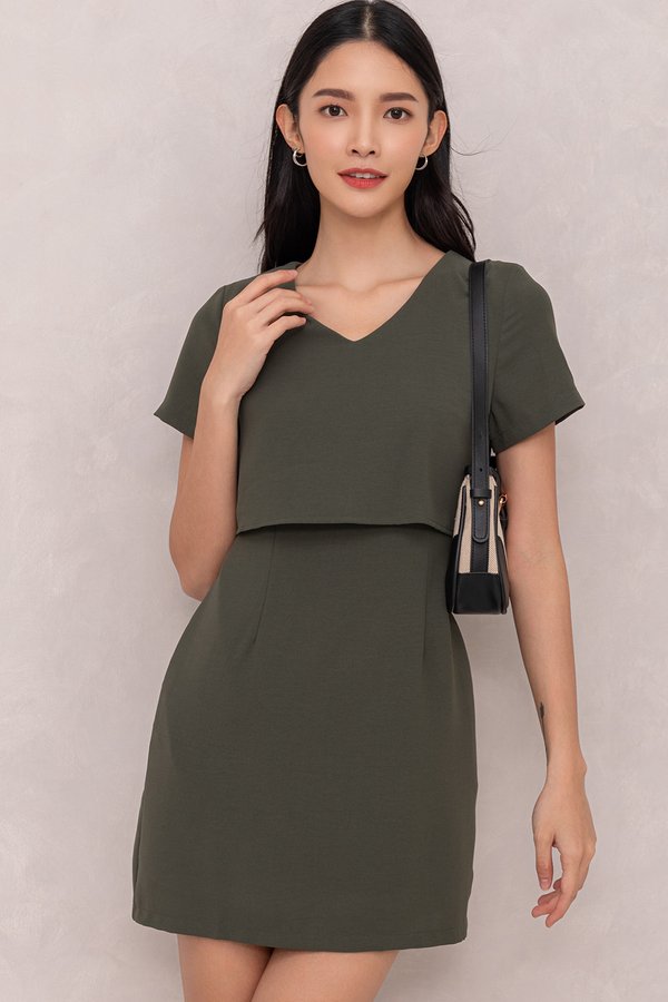 Alora Dress Olive