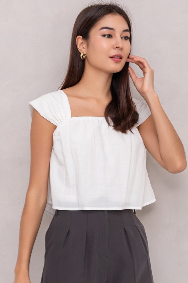 Connie Top White