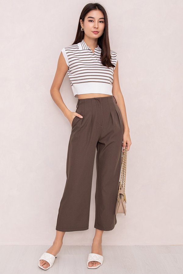 Riana Culottes Ash Brown