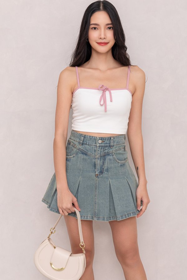 Destiny Denim Skirt Mid Wash