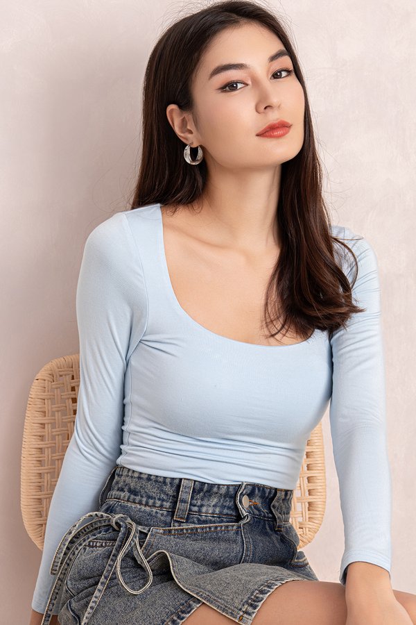 Shan Padded Top Baby Blue *MM*