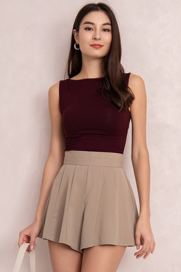 Bailey Padded Top Burgundy *MM*
