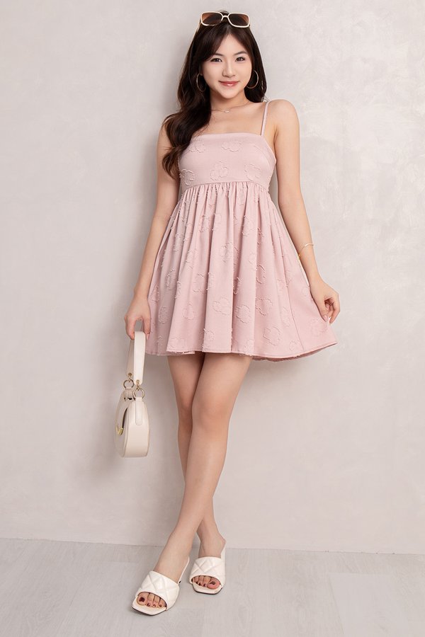 Gracelyn Romper Dress Pink