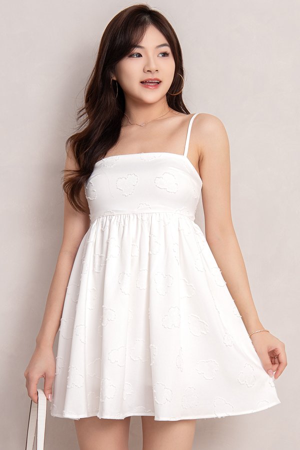 Gracelyn Romper Dress White
