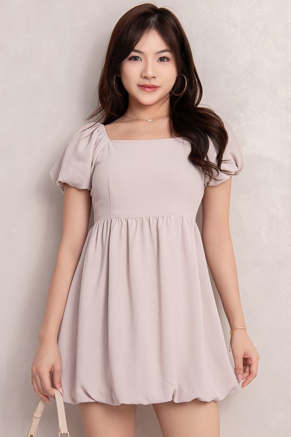 Reverie Romper Dress Sand