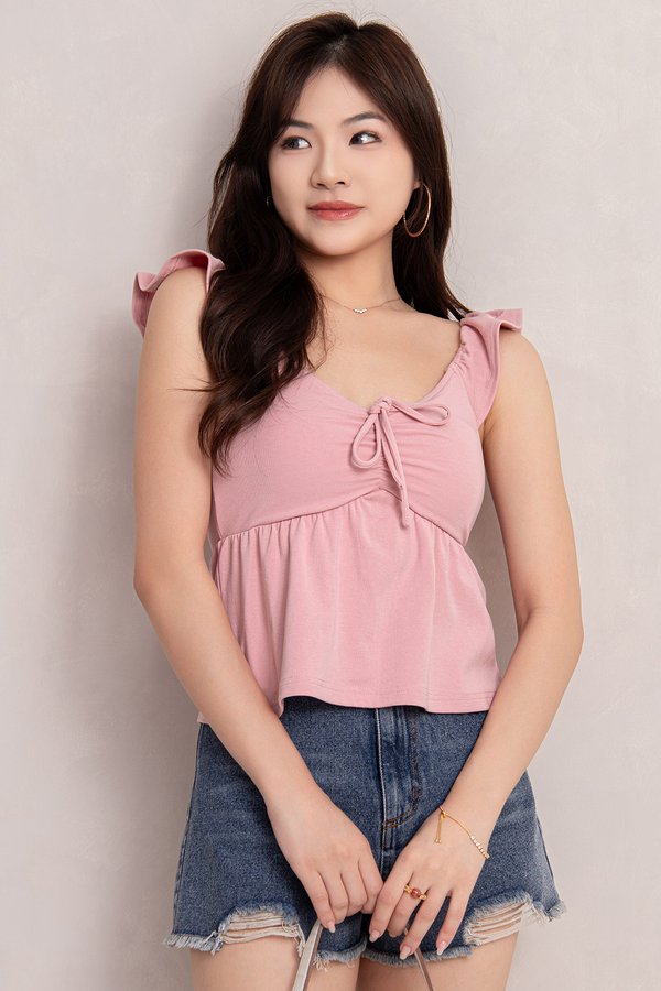 Scarlet Padded Top Pink *PLUSH*