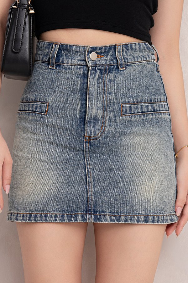 Katalina Denim Skorts