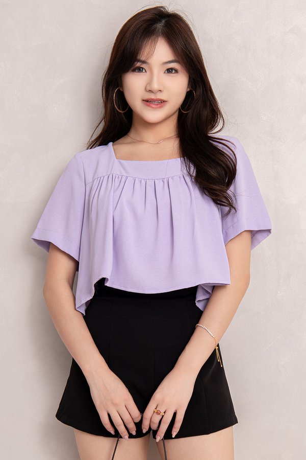 Fonda Top Purpleberry