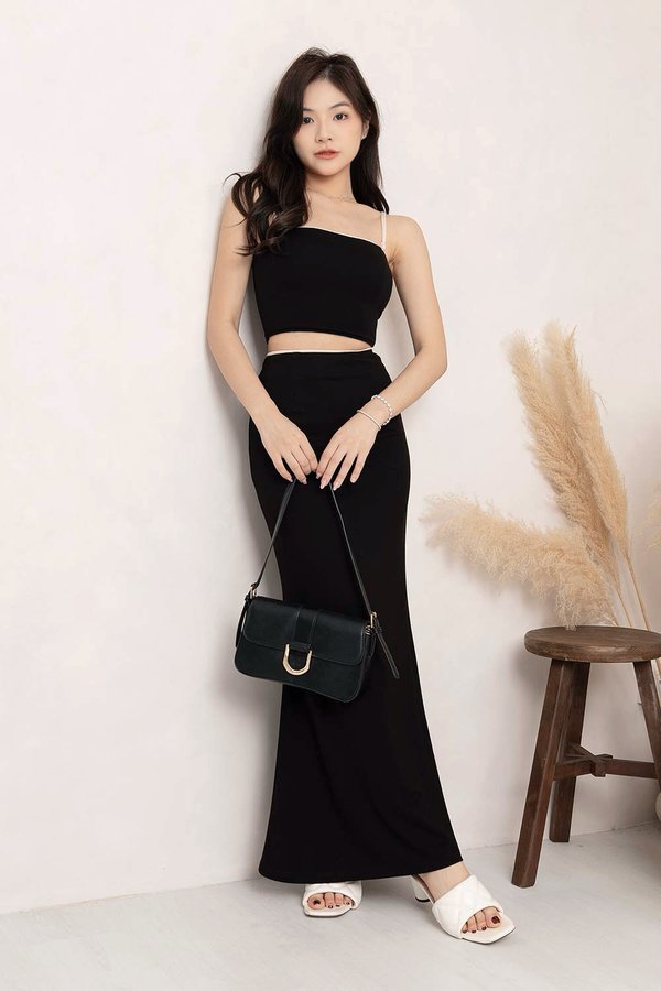 Zira Midi Skirt Black