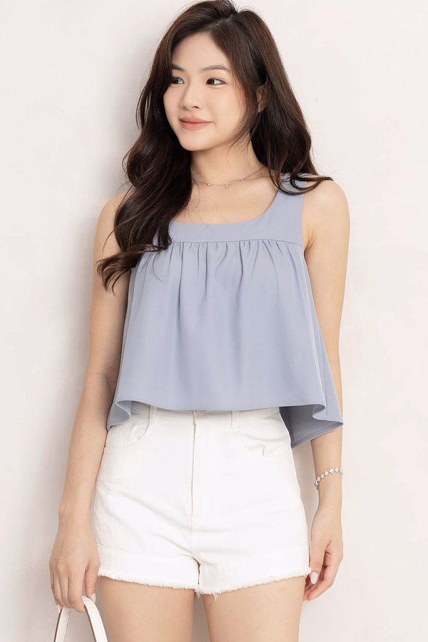 Aasta Top Cornflower Blue