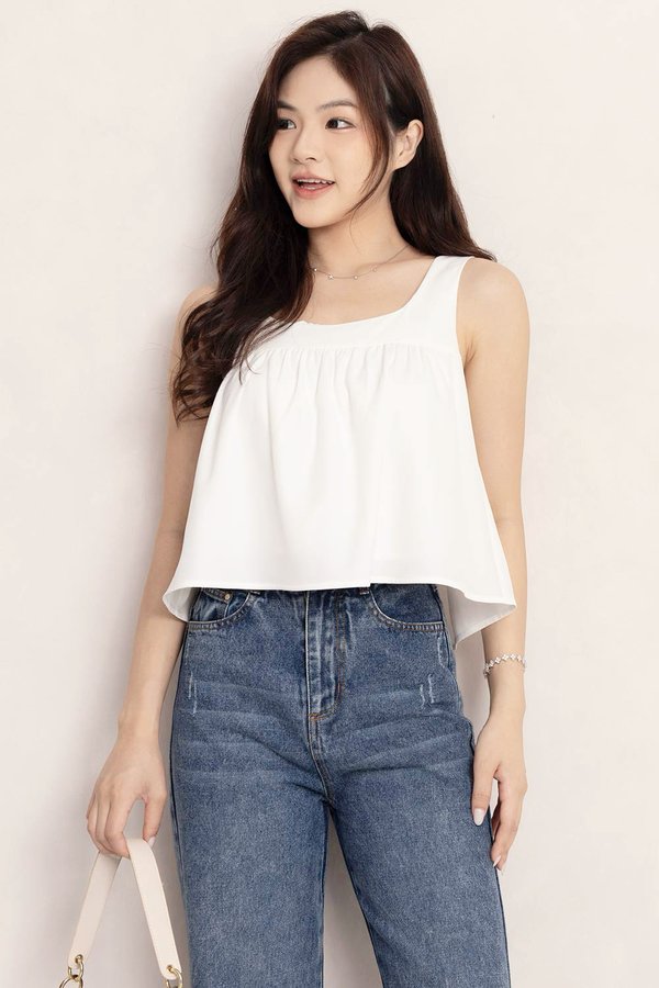Aasta Top White