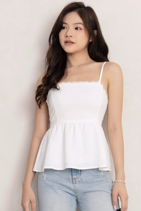 Estella Top White