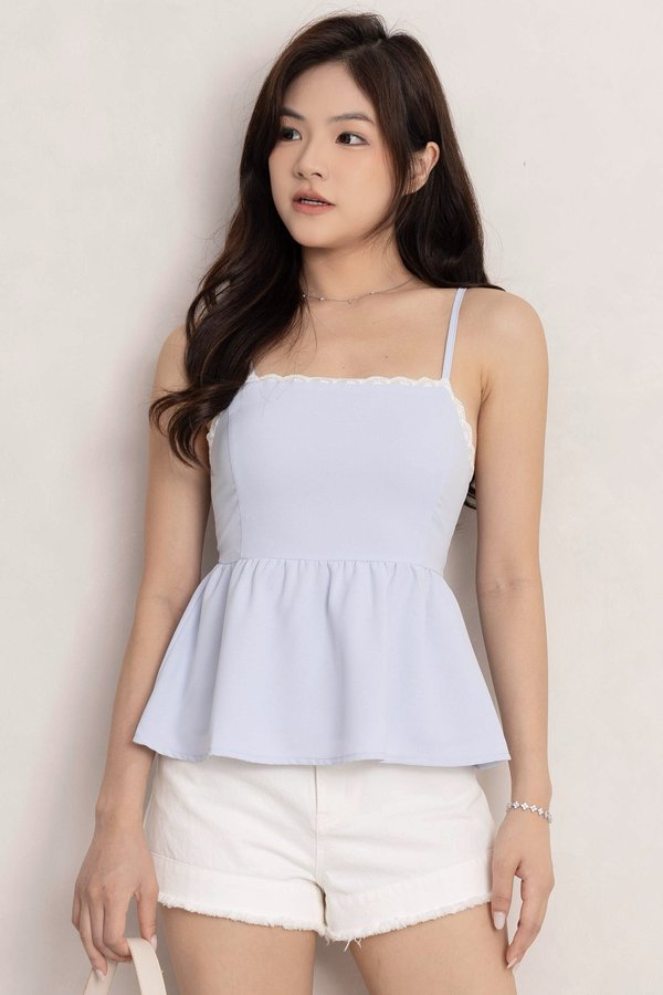 Estella Top Baby Blue