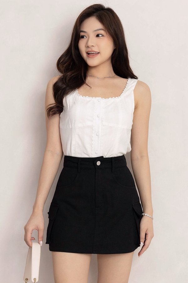 Penny Cargo Skorts Black