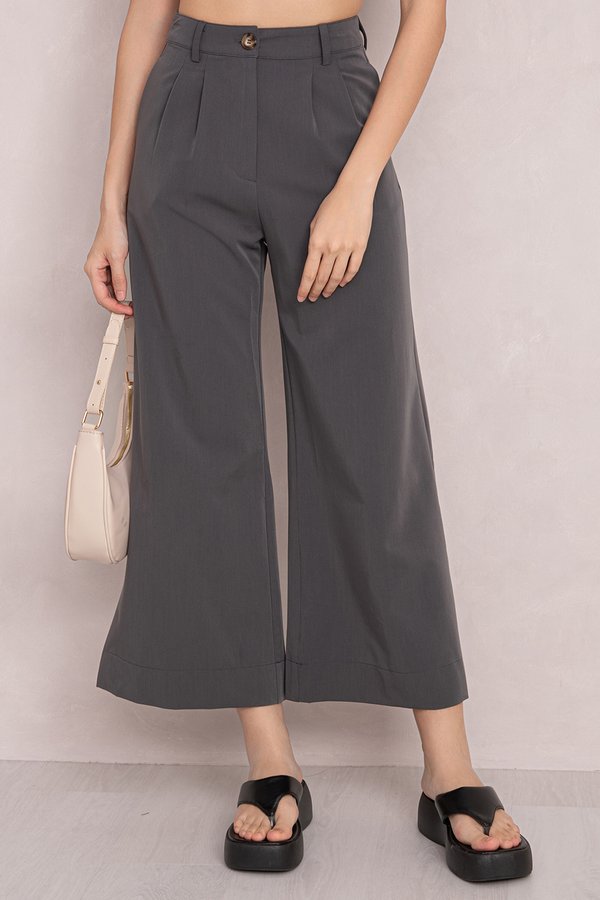 Summer Culottes Dark Grey