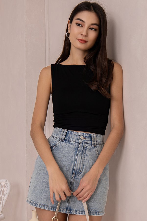 Bailey Padded Top Black *MM*