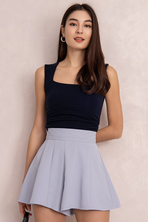 Tasha Padded Top Navy *PLUSH*