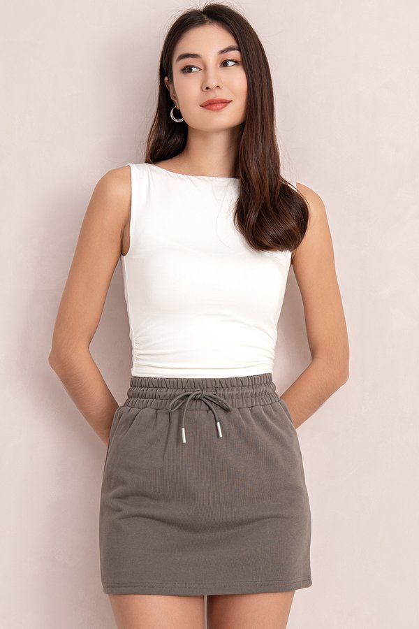 Bailey Padded Top White *MM*