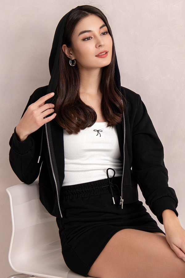 Fira Hoodie Jacket Black